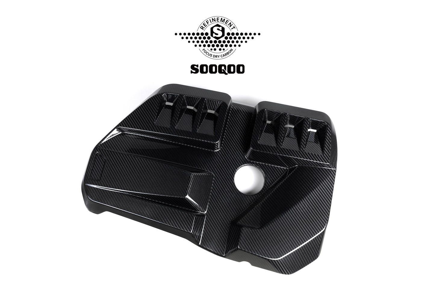 BMW M2 G87 碳纖維引擎室飾蓋 T-347