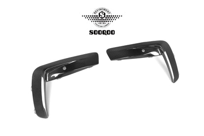 BMW M8 F91 F92 F93 原車款碳纖維前保桿飾蓋 T-370