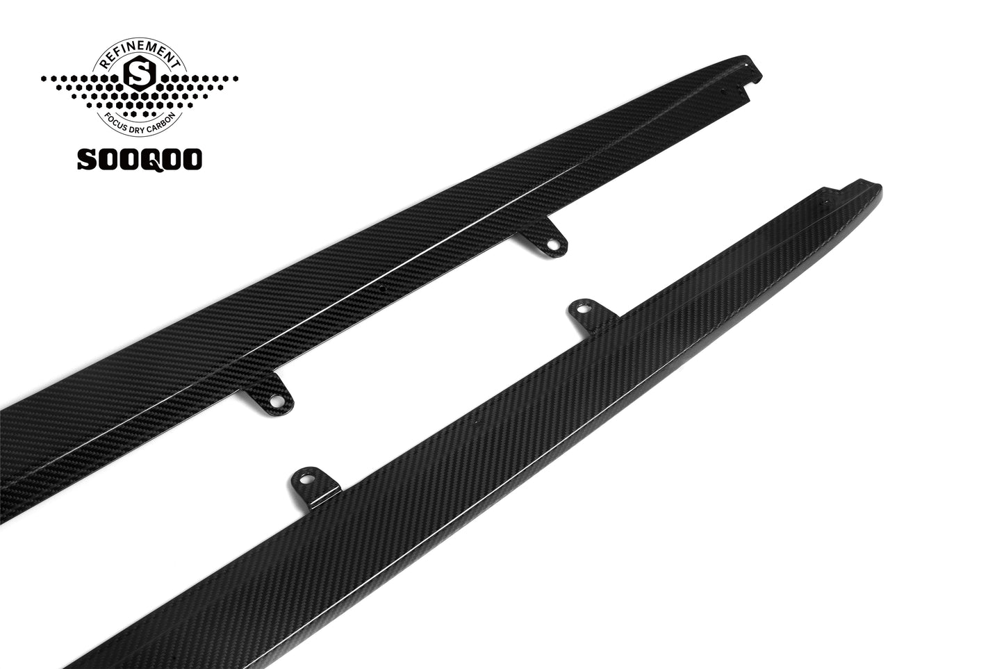 BMW 5系 G30 MP款碳纖維側裙 T-046