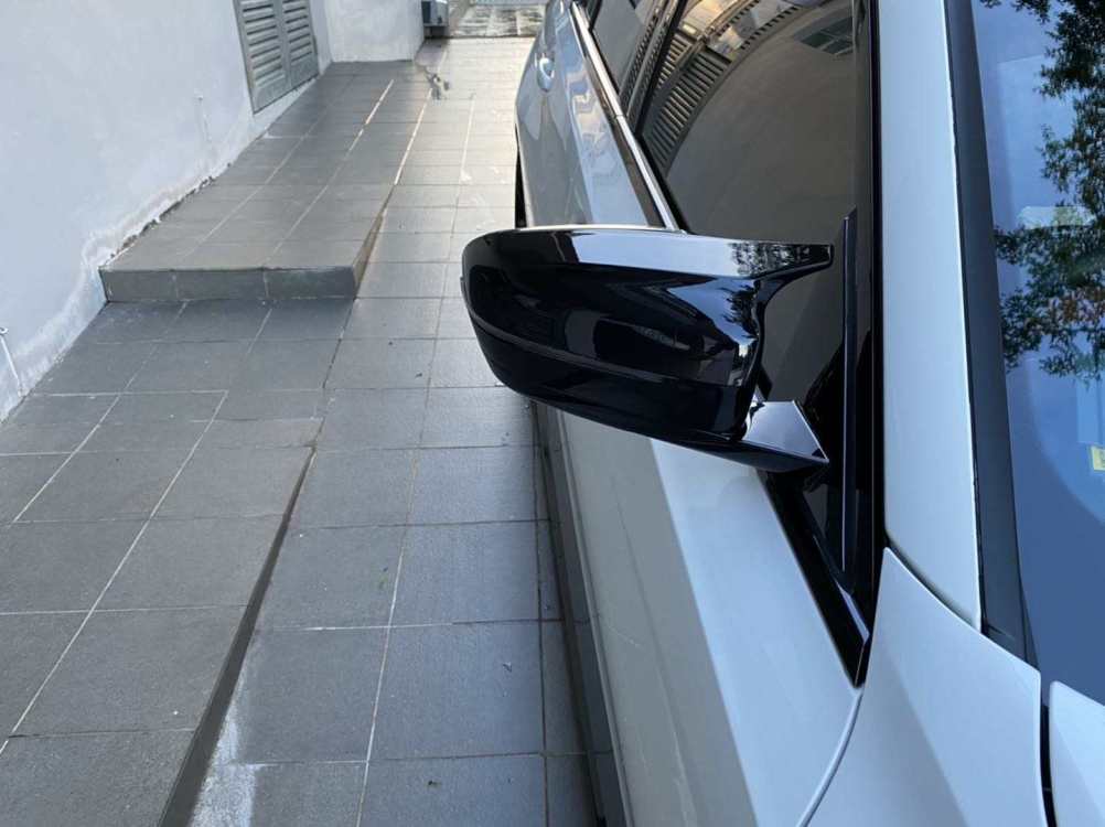 BMW 3系G20/G21 M5款碳纖維牛角後視鏡蓋