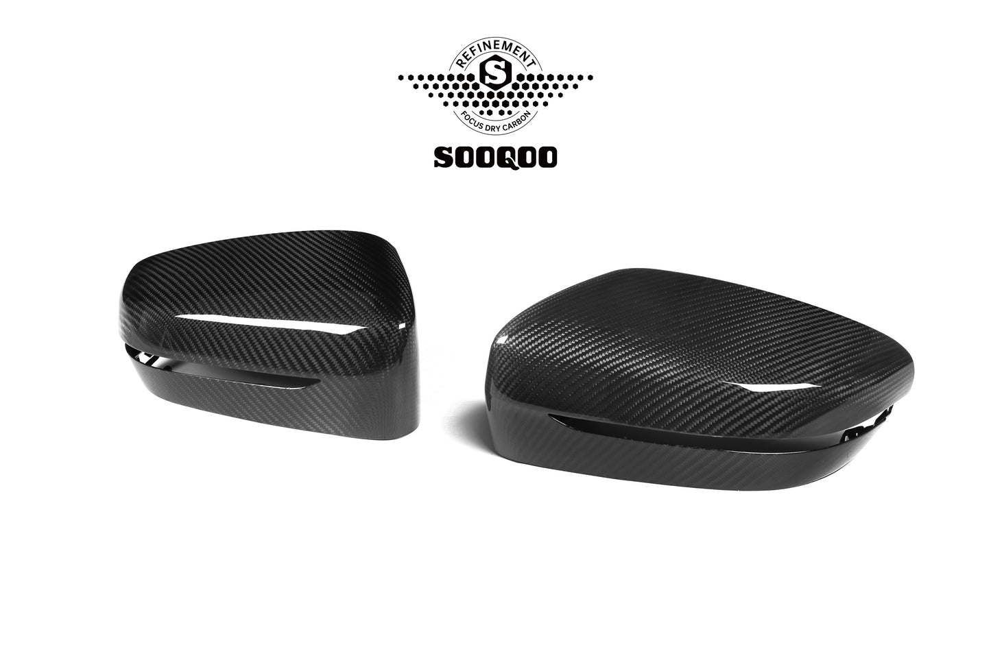BMW 5系G30 原車款碳纖維後視鏡蓋 H-034B