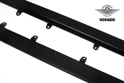 BMW M5 F90 MP款碳纖維側裙 T-046