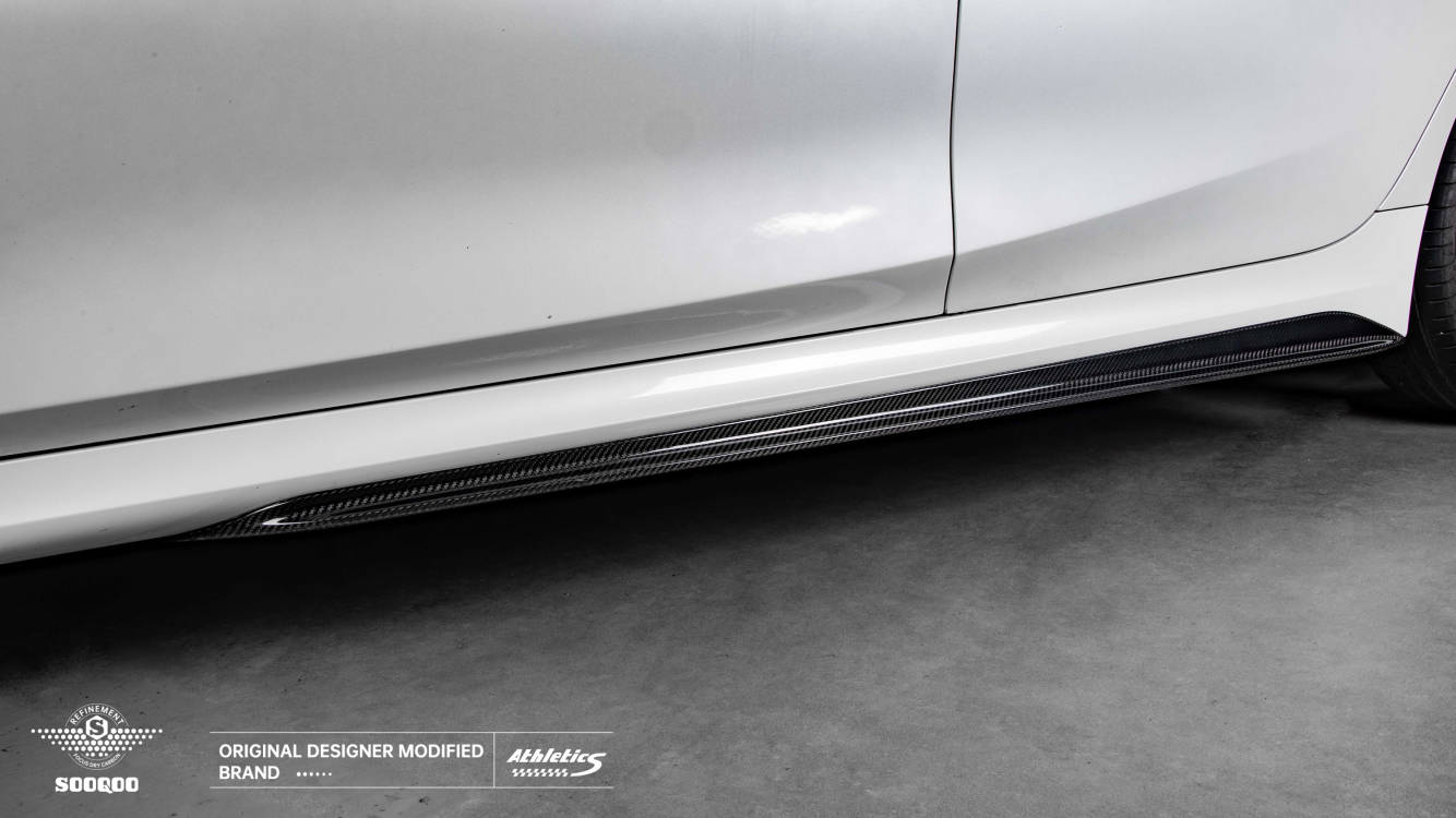 BMW 3系G20/G21 MP款碳纖維側裙
