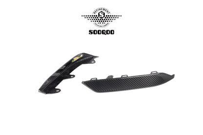 BMW M8 F91 F92 F93 原車款碳纖維前擾流板 T-371