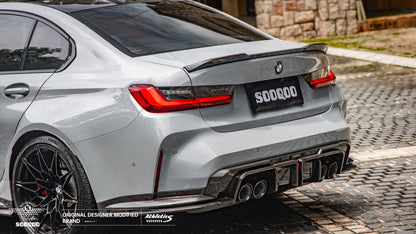 BMW M3G80 SQ款後側擾流 T-323