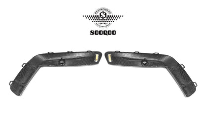 BMW M8 F91 F92 F93 原車款碳纖維前保桿飾蓋 T-370