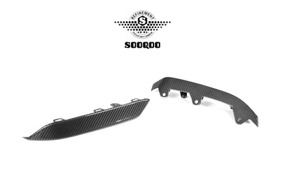 BMW M8 F91 F92 F93 原車款碳纖維前擾流板 T-371