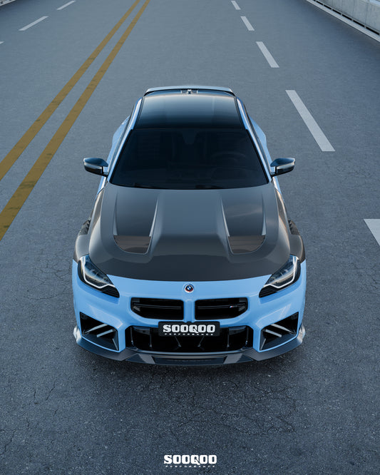 BMW M2 G87  2系 G42 SQ款碳纖維引擎蓋 SQ-BW-002