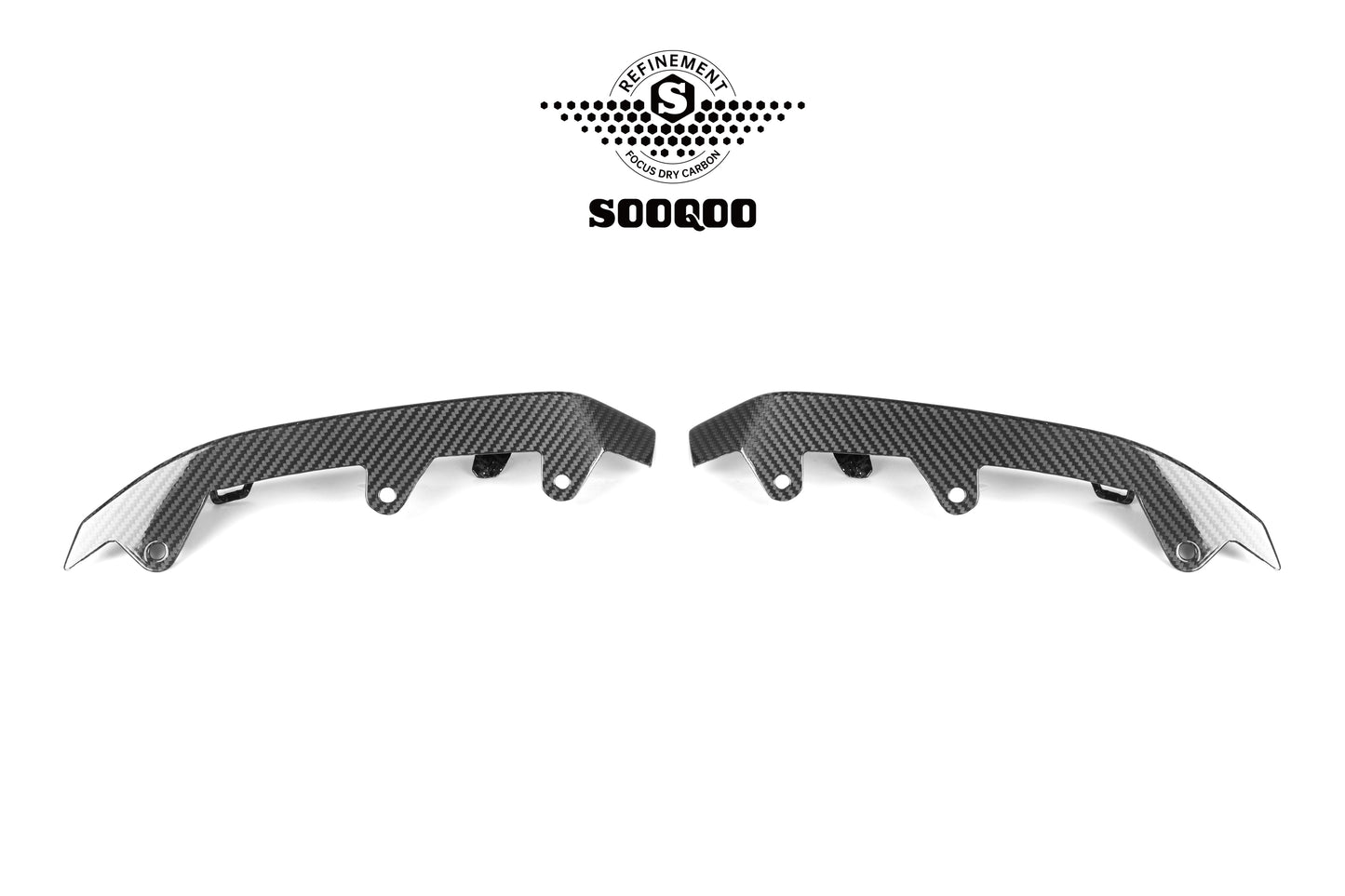 BMW M8 F91 F92 F93 原車款碳纖維前擾流板 T-371