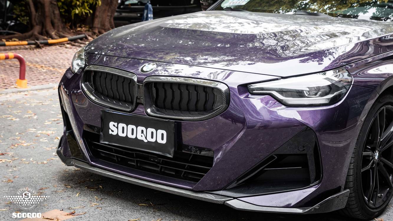 BMW 2系G42 MP款碳纖維前擾流