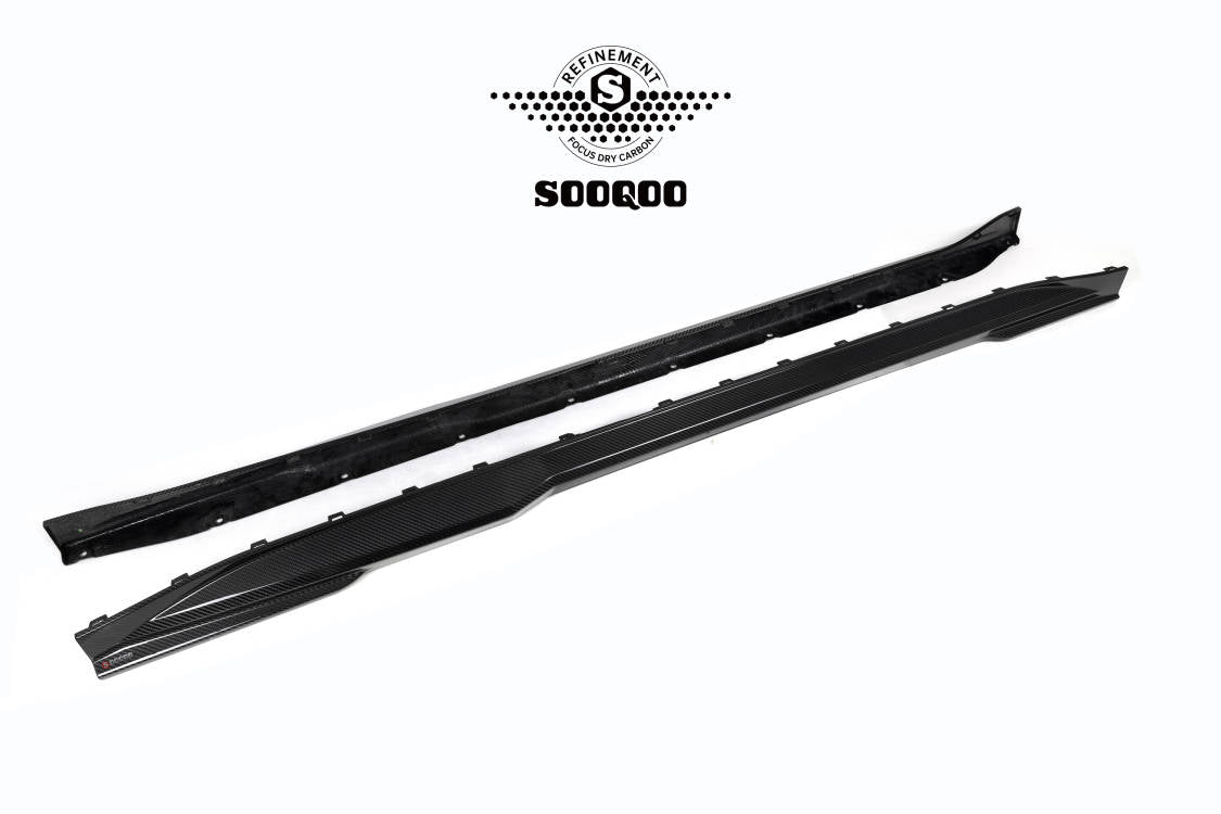 BMW M3G80 M3G81 SQ款碳纖維側裙 T-322