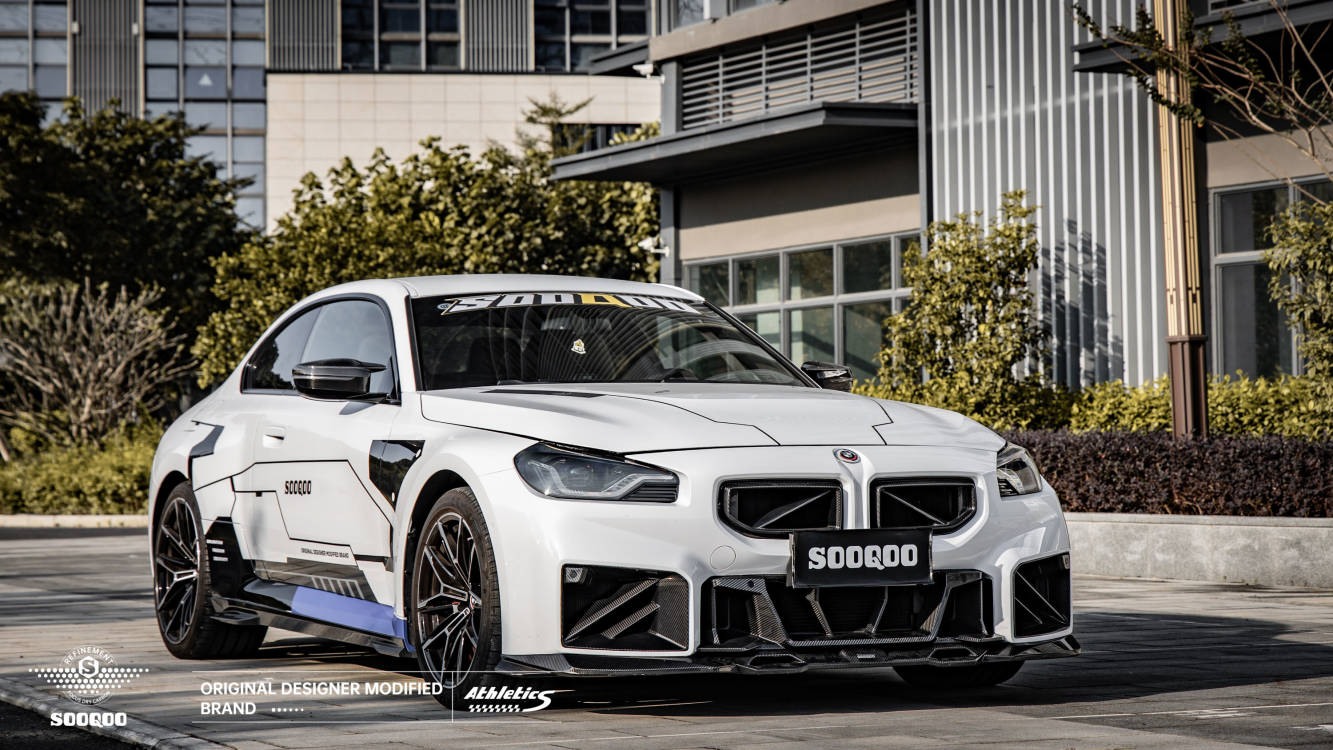 BMW M2 G87 SQ-A款前擾流