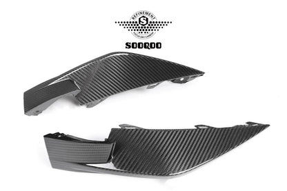 BMW M3G80 M4G82 原車款前側乾碳纖維擾流 T-132