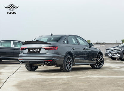 AUDI S4 B8 四門PSM款 乾式碳纖維尾翼