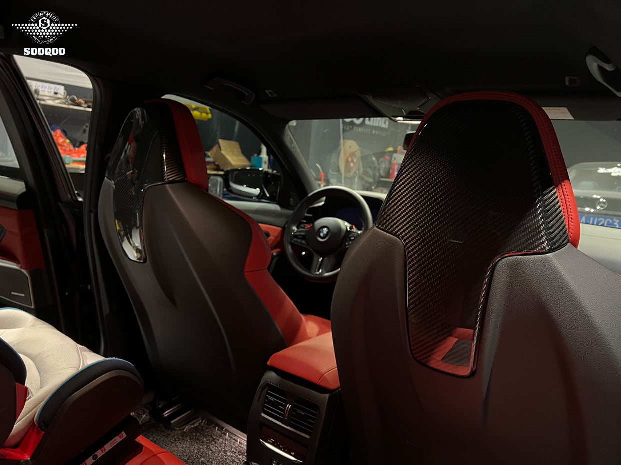 BMW M POWER系列 原車款碳纖維座椅飾板 T-128
