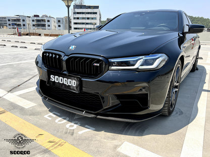 BMW M5 F90 LCI ST款碳纖維前擾流 T-161