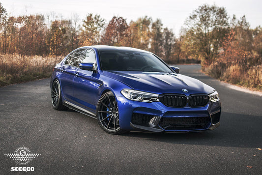 BMW M5 F90 MP款碳纖維前擾流 T-168