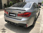 BMW M5 F90 5系G30 CS款碳纖維後擾流 T-162