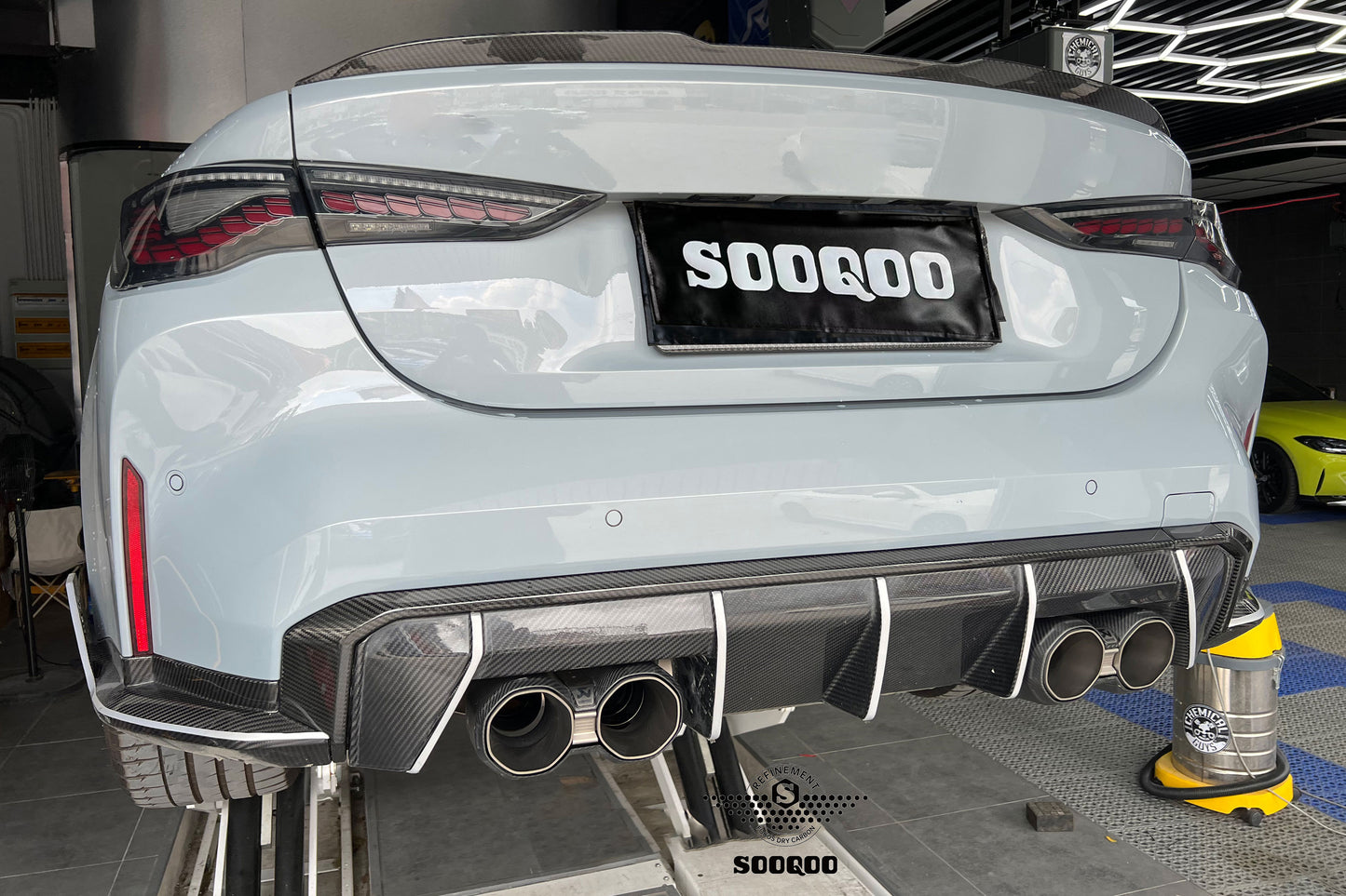 BMW 3系G20 M3 G80 M款碳纖維尾翼 T-079