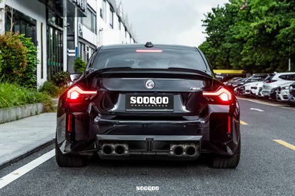 BMW M2 G87 CS款碳纖維後擾流 T-086