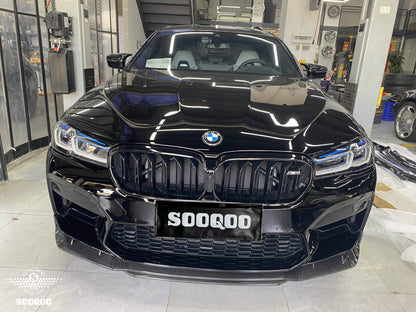 BMW M5 F90 LCI MT款碳纖維前擾流 T-166