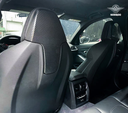 BMW M POWER系列 原車款碳纖維座椅飾板 T-128