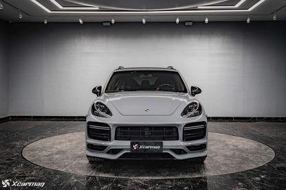 Porsche Caynne 958.2 原車OEM款 環景輔助 乾式碳纖維後視鏡蓋