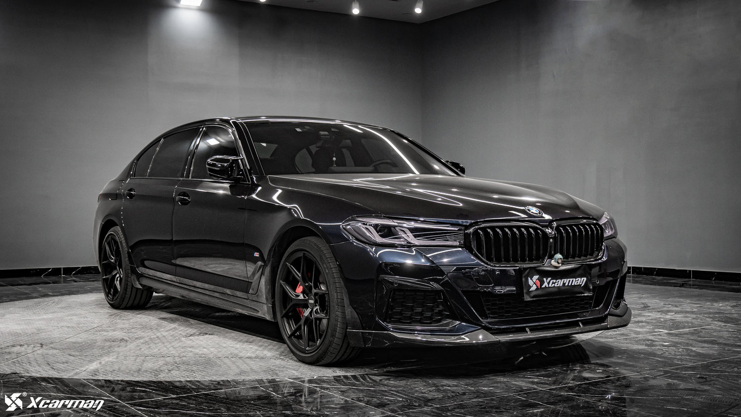 BMW 5系 G30 LCI MP款碳纖維前擾流 T-214