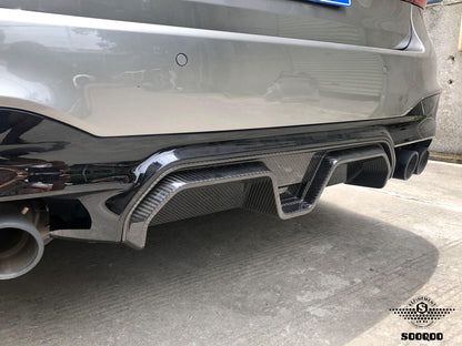 BMW M5 F90 5系G30 CS款碳纖維後擾流 T-162