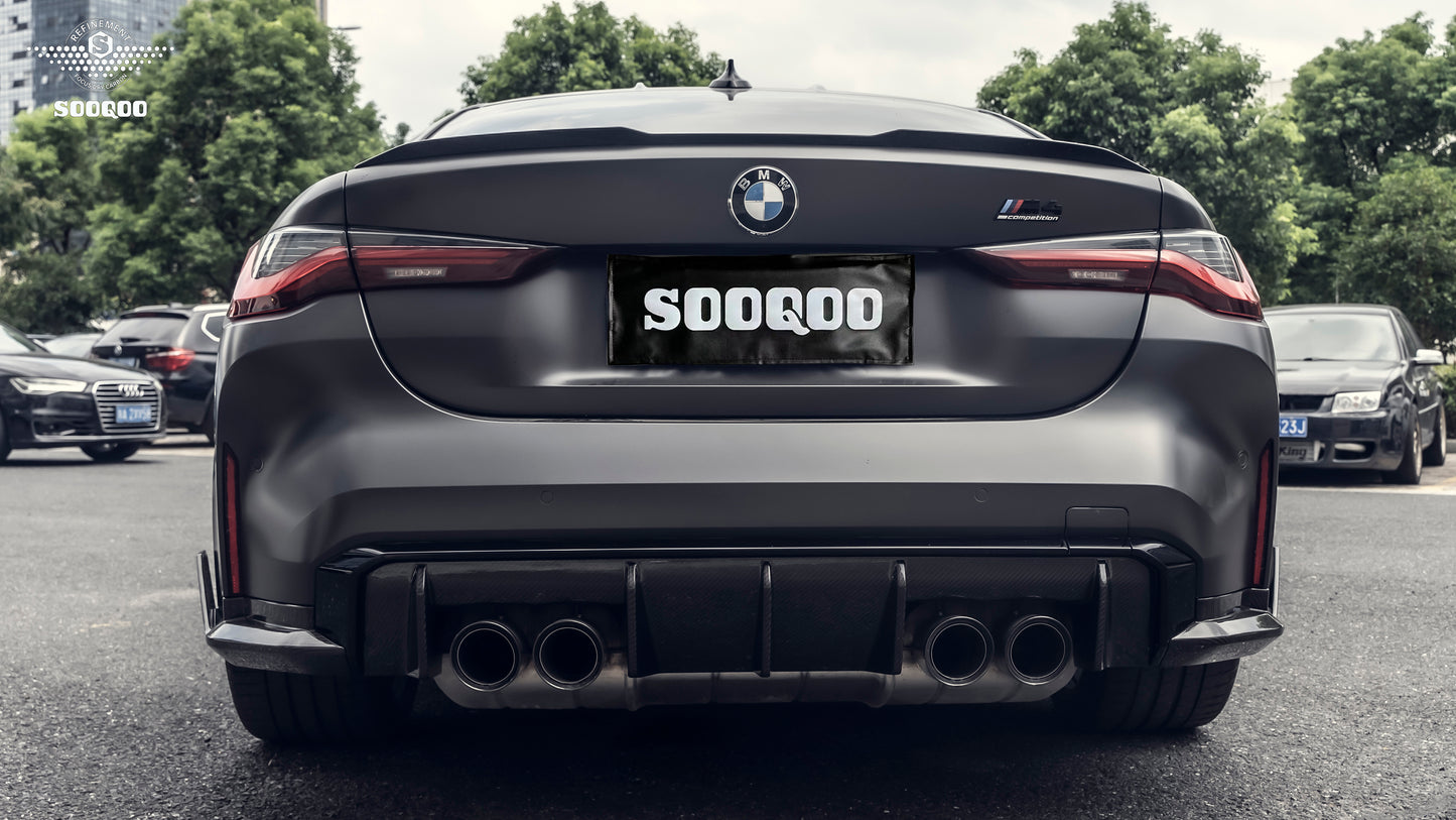 BMW 3系G20 M3 G80 M款碳纖維尾翼 T-079