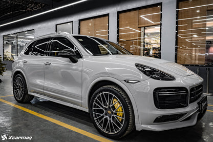 Porsche Caynne 958.1 原車OEM款 乾式碳纖維後視鏡蓋