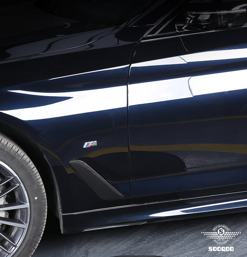 BMW 5系 G30 原車款碳纖維葉子板飾蓋