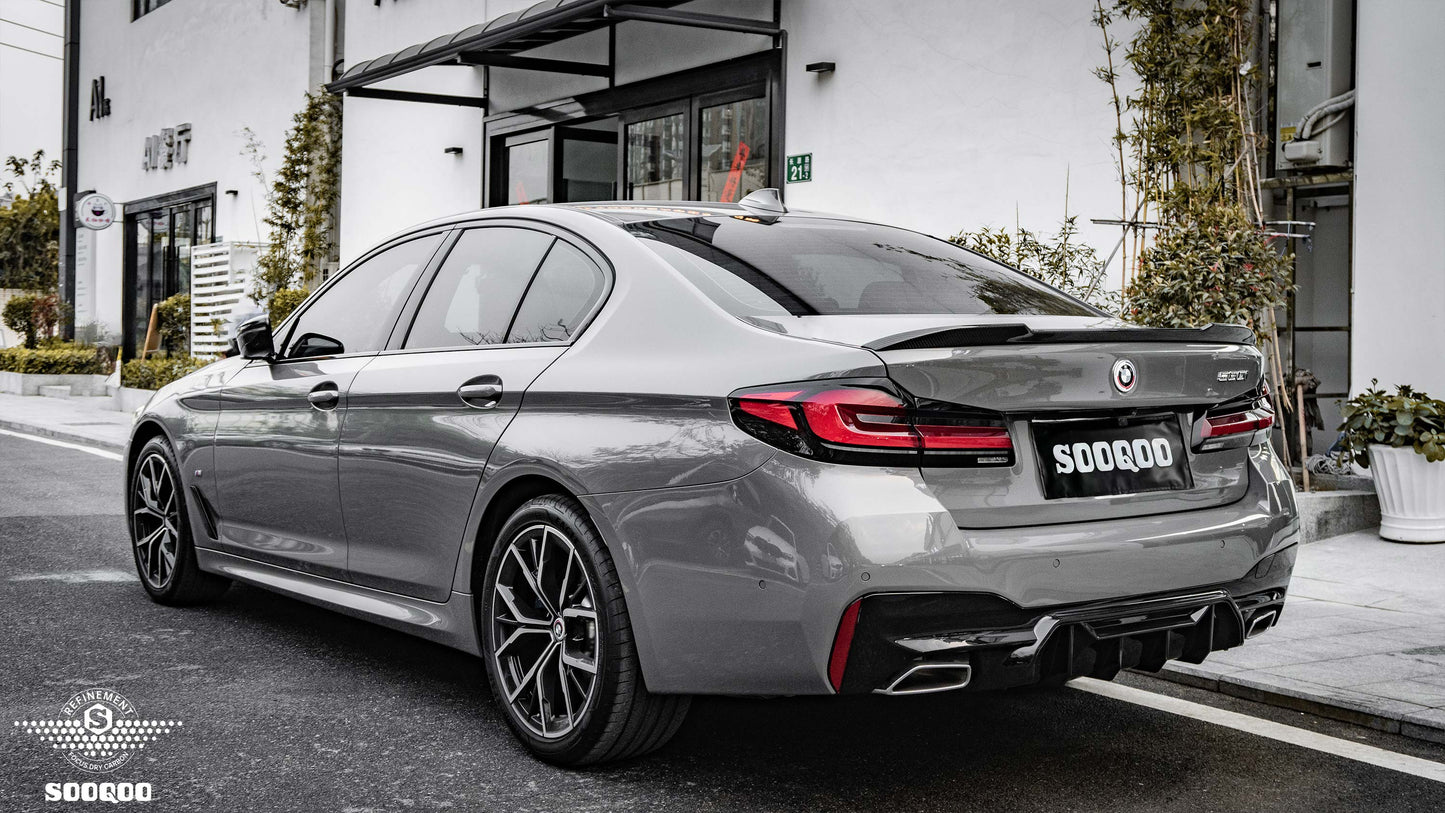 BMW 5系G30 M5 F90 CS款碳纖維尾翼 T-048