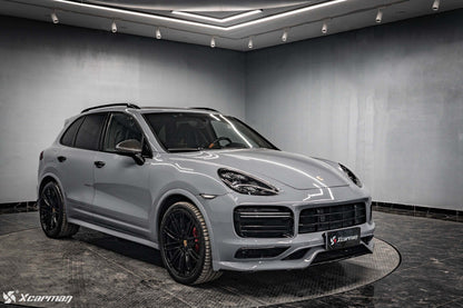 Porsche Caynne 958.2 原車OEM款 乾式碳纖維後視鏡蓋
