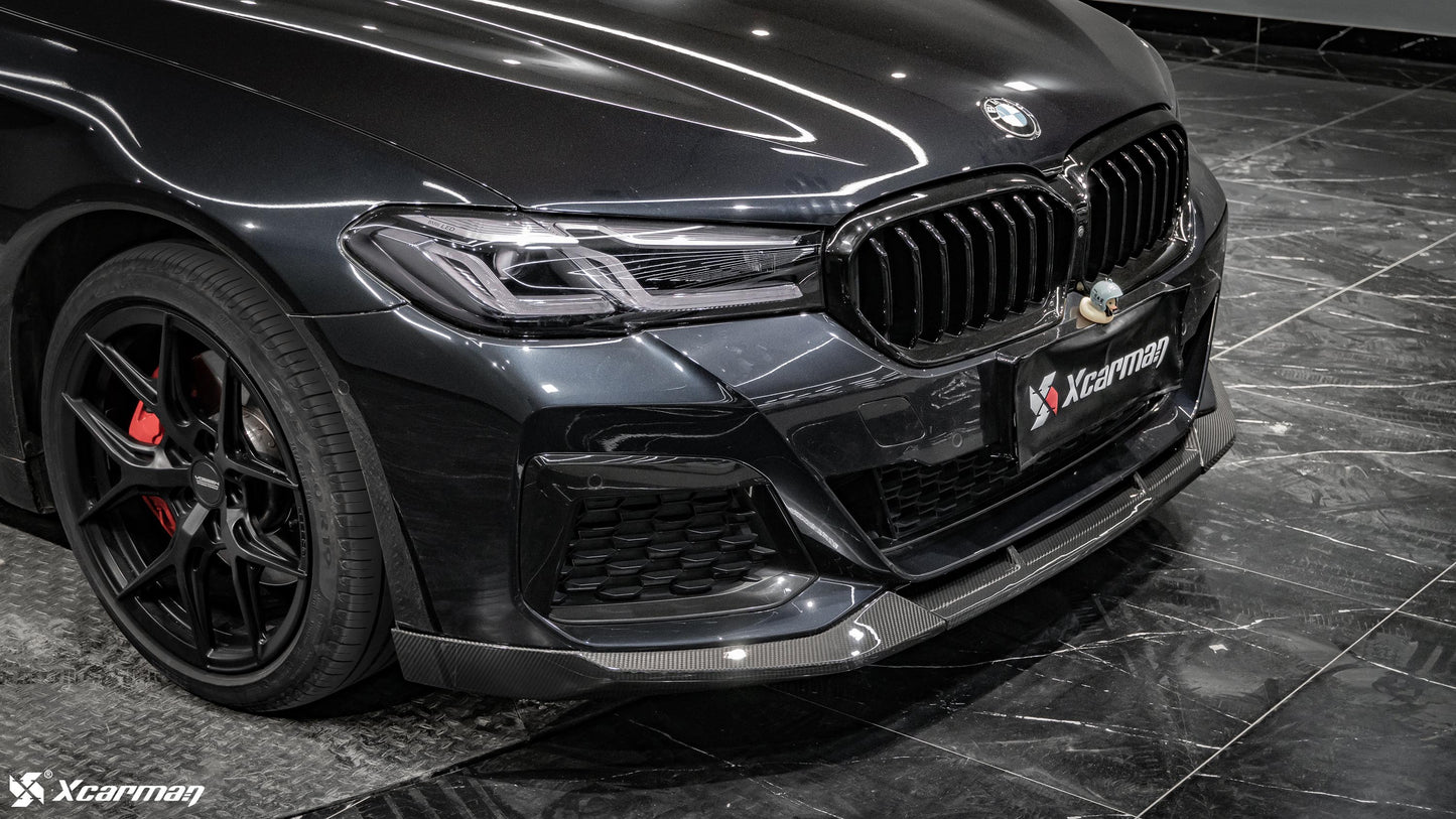 BMW 5系 G30 LCI MP款碳纖維前擾流 T-214