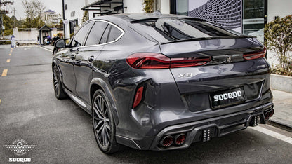 BMW X6 G06 LCI  X6M F96 M款碳纖維尾翼 T-023