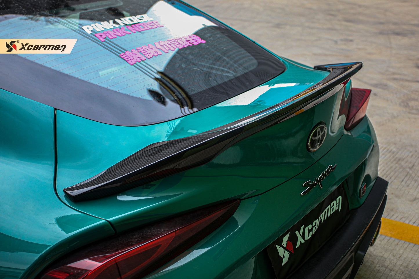 TOYOTA SUPRA TRD款碳纖維尾翼 T-212