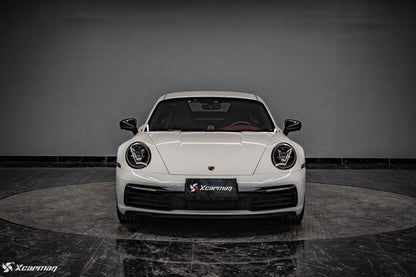 Porsche Taycan 911 992 原車OEM款 乾式碳纖維後視鏡蓋