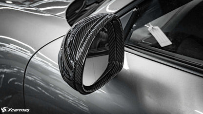 Porsche 911 991 原車OEM款 普通版 乾式碳纖維後視鏡蓋