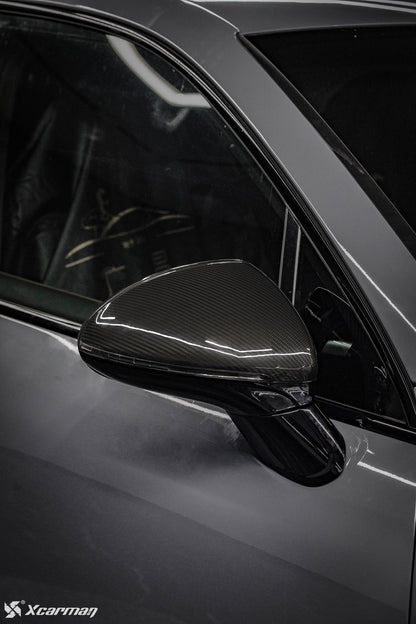 Porsche Caynne 958.2 原車OEM款 乾式碳纖維後視鏡蓋