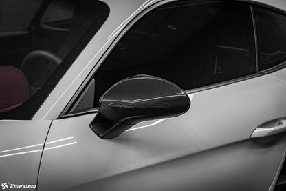 Porsche 718 982 原車OEM款 乾式碳纖維後視鏡蓋