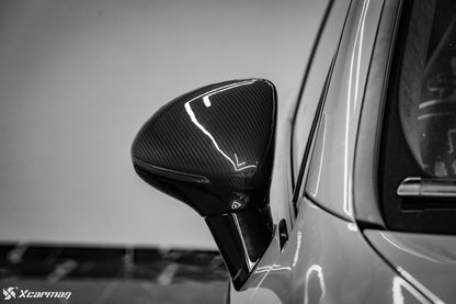Porsche Caynne 958.2 原車OEM款 環景輔助 乾式碳纖維後視鏡蓋