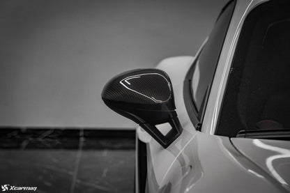 Porsche 718 982 原車OEM款 乾式碳纖維後視鏡蓋