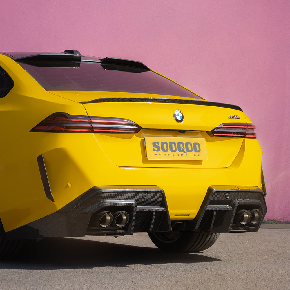 BMW M5 G90 G99 SQ-A款碳纖維後擾流 T-492A