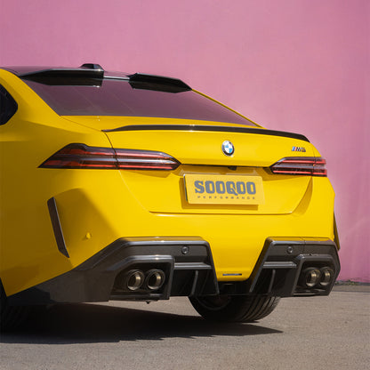 BMW M5 G90 G99 SQ-A款碳纖維後擾流 T-492A