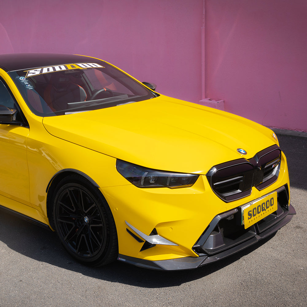 BMW M5 G90 G99 SQ-A款碳纖維前擾流 T-488