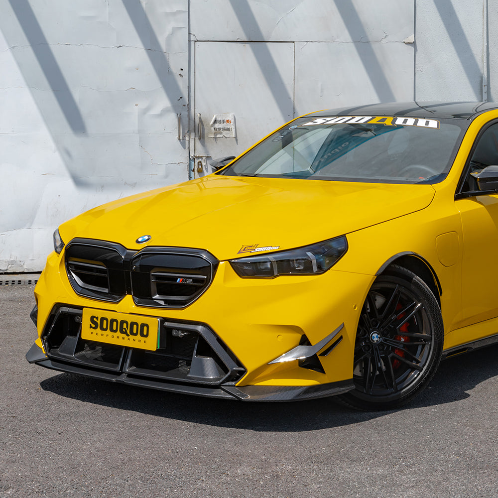 BMW M5 G90 G99 SQ-A款碳纖維前擾流 T-488