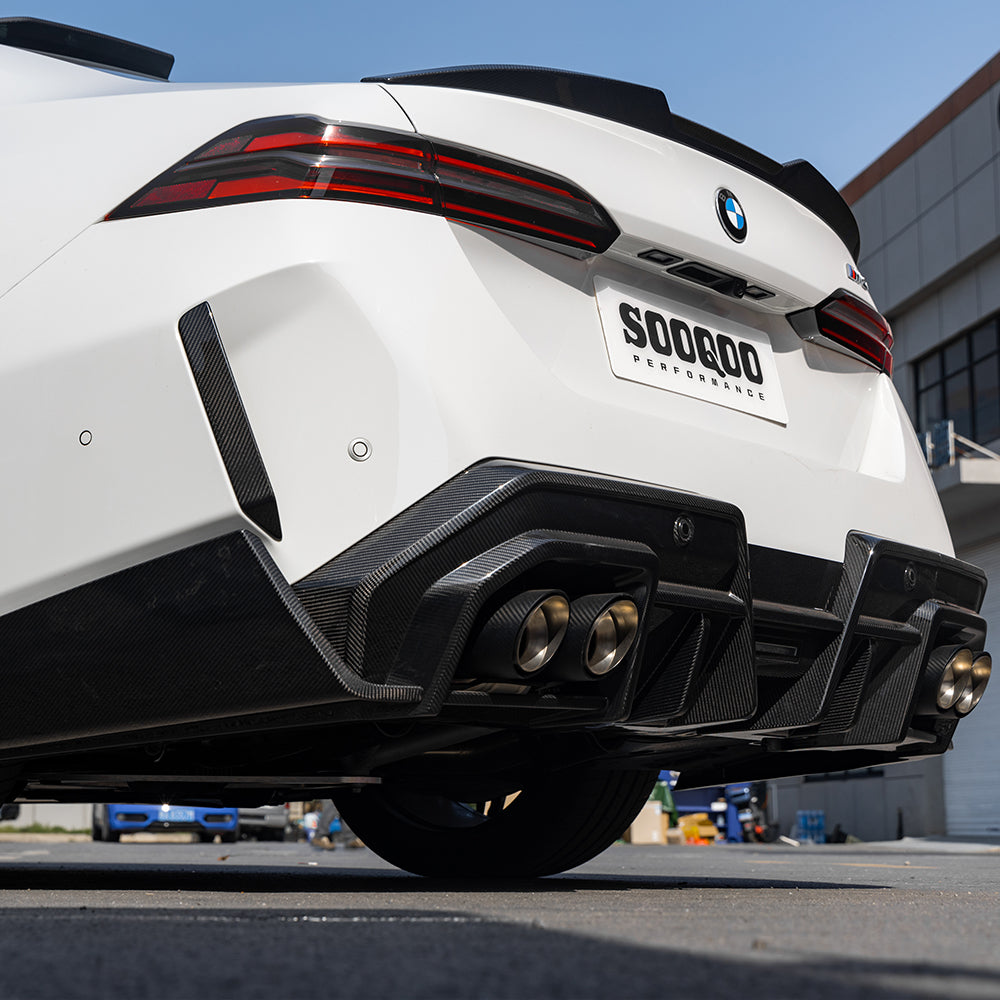 BMW M5 G90 SQ-B款碳纖維後擾流 T-492B