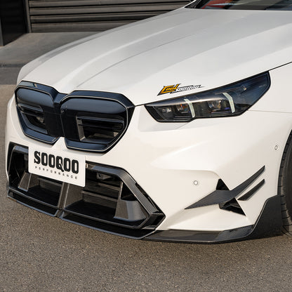 BMW M5 G90 G99 SQ-B款碳纖維前擾流 T-489