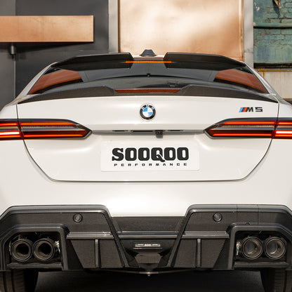 BMW M5 G90 SQ款碳纖維尾翼 T-469